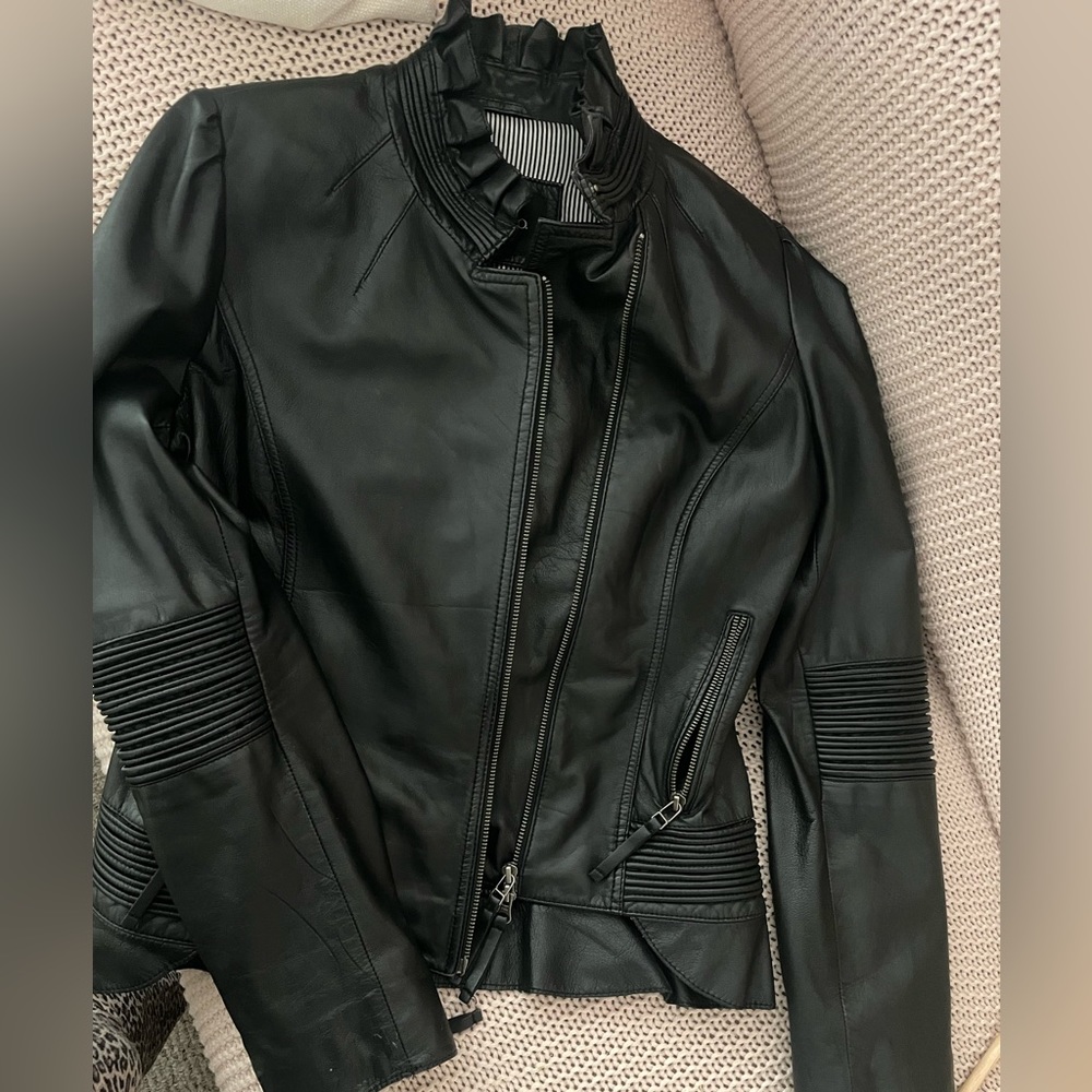Rococo Leather Jacket - image 6